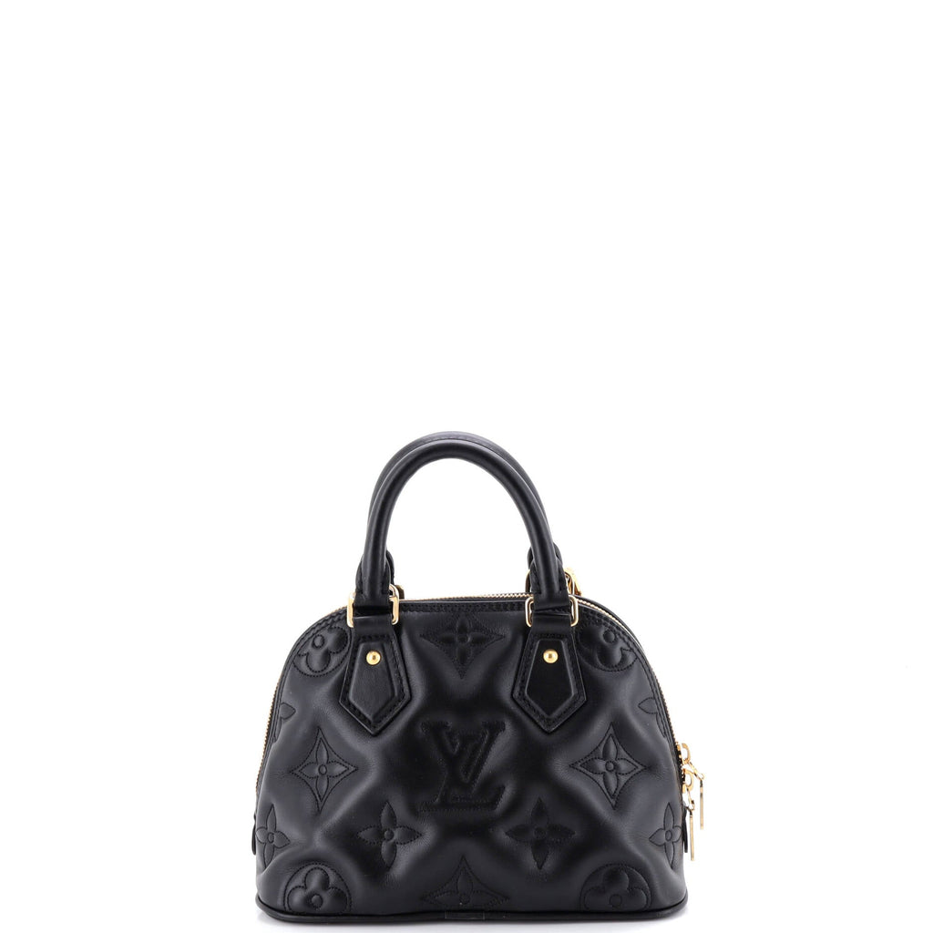 Alma Handbag Bubblegram Leather BB