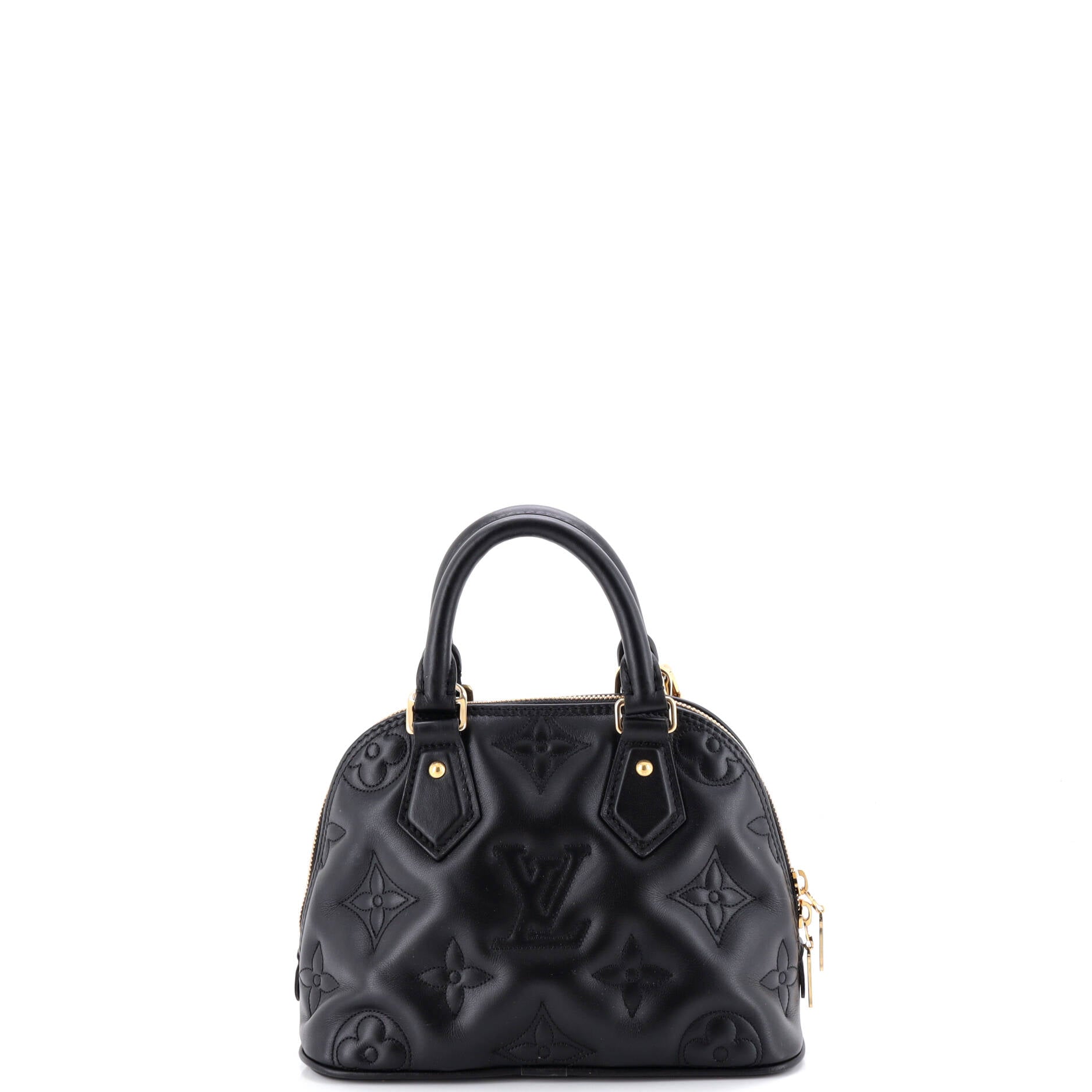 Alma Handbag Bubblegram Leather BB