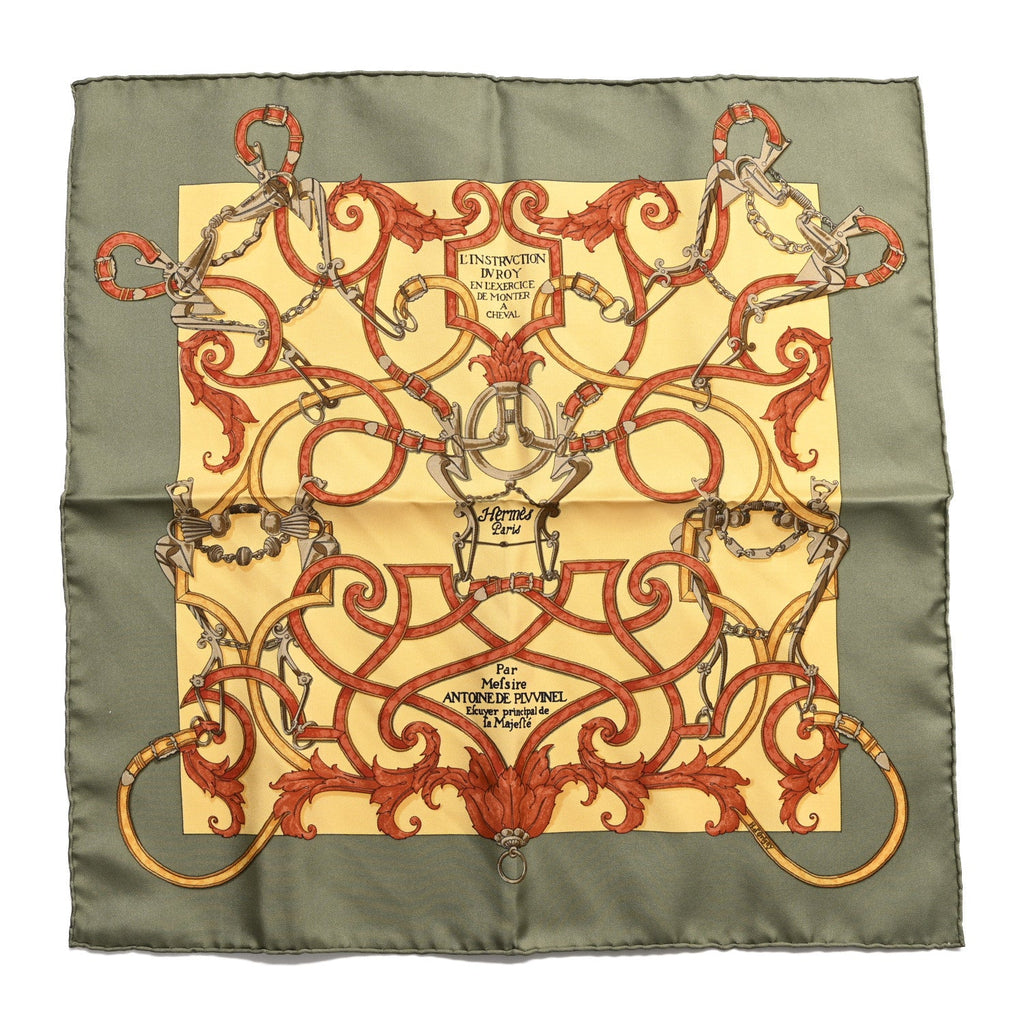 Silk L'Instruction Du Roy Scarf 45