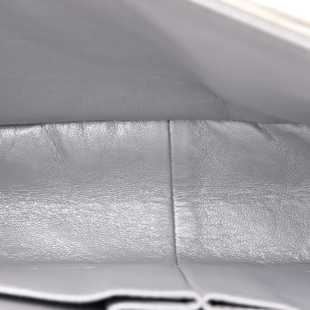 Metallic Lambskin Quilted 2.55 Reissue 226 Flap Silver