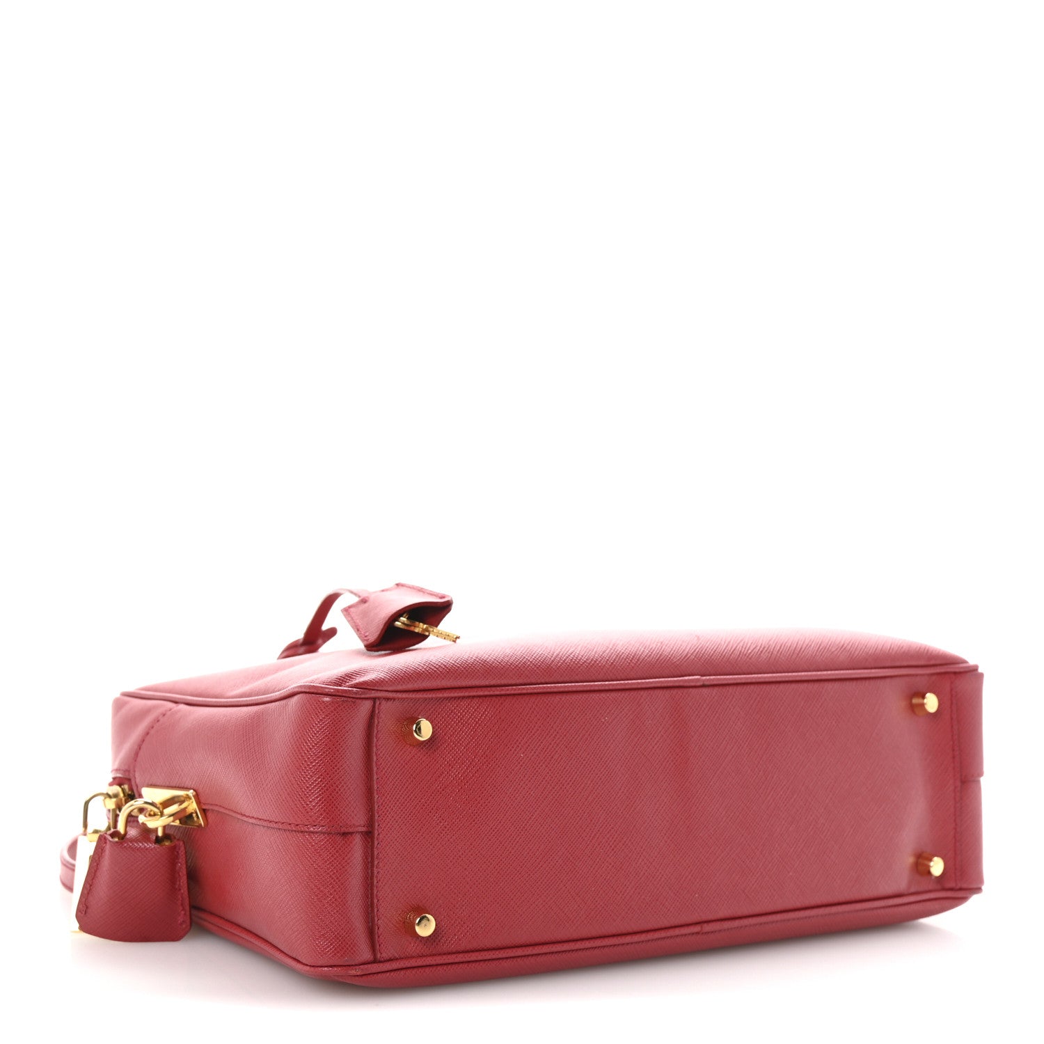 Saffiano Lux Bowler Fuoco