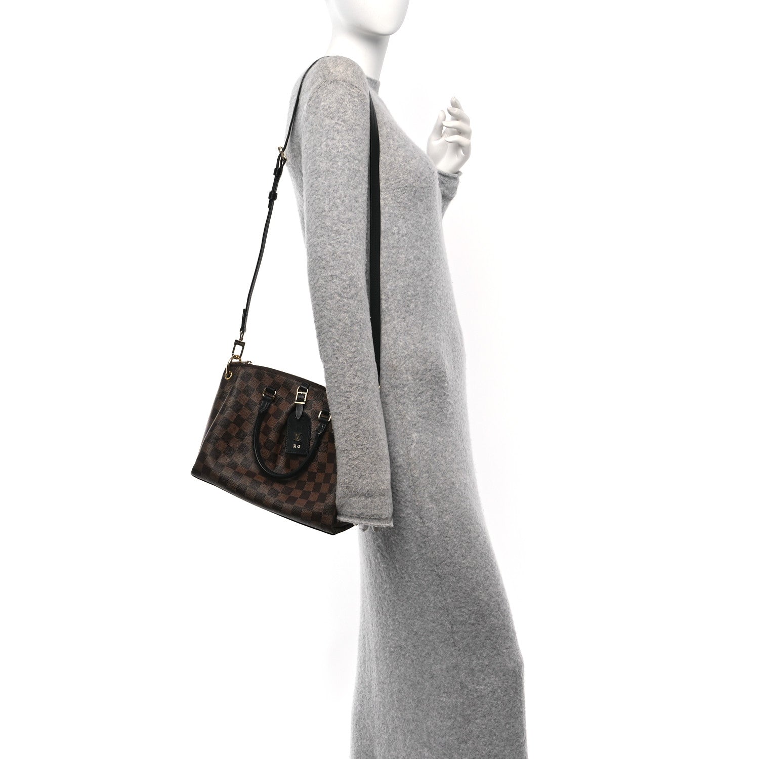 Damier Ebene Odeon Tote PM Black