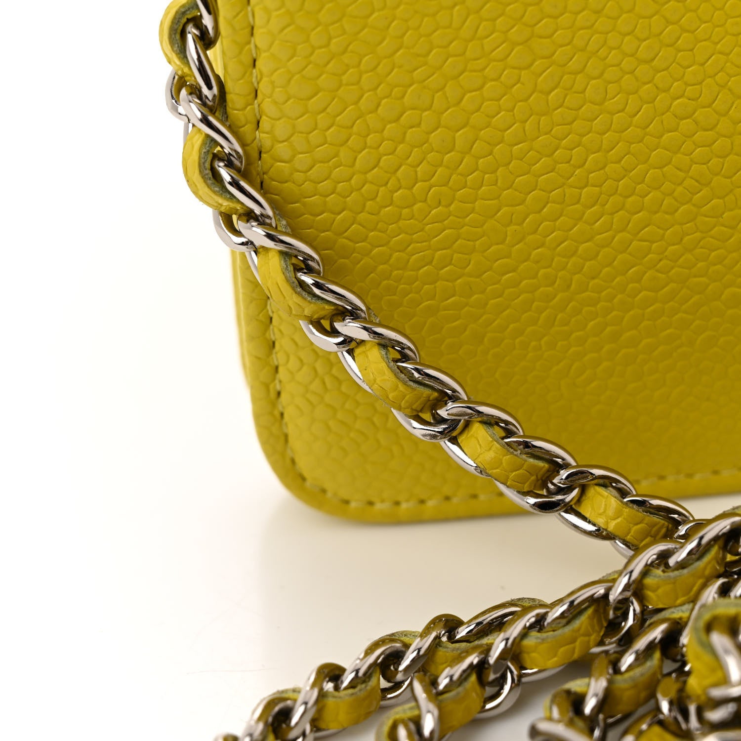 Caviar Timeless CC Wallet on Chain WOC Yellow