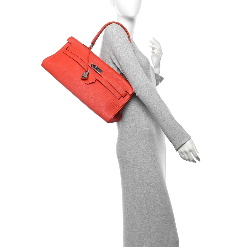 Togo Shoulder Kelly 40 Capucine