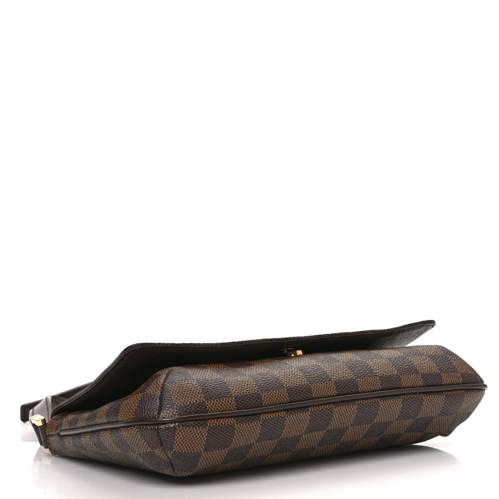 Damier Ebene Musette Tango Long Strap