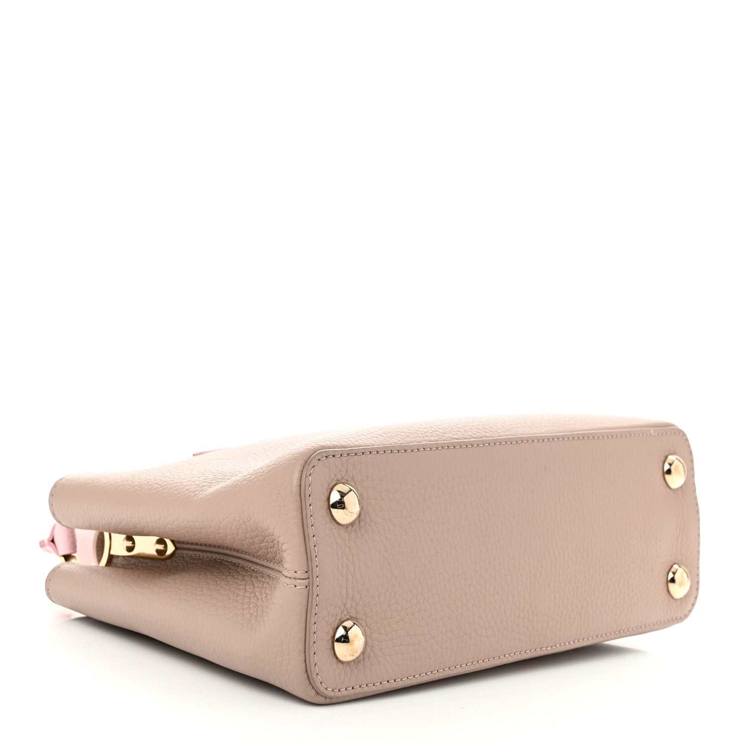 Taurillon Capucines BB Galet Creme Rose