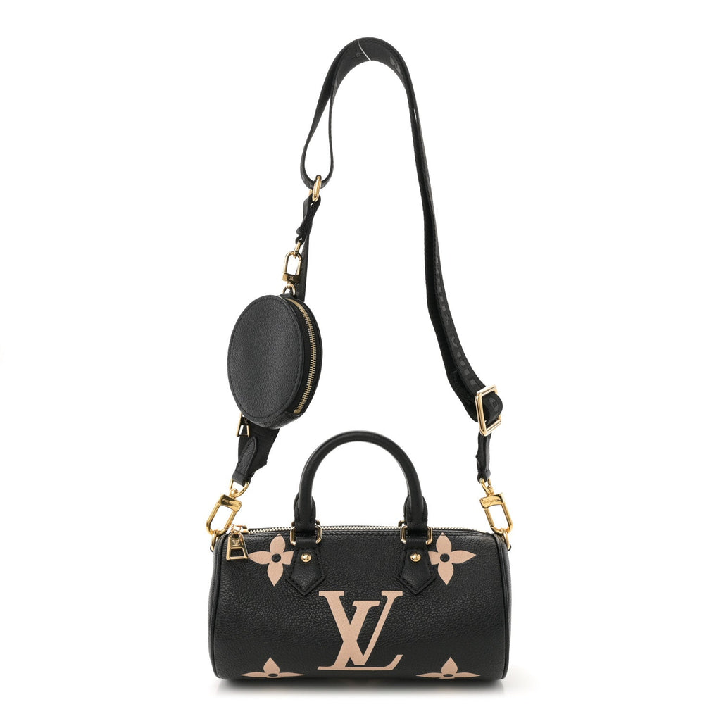 Empreinte Monogram Giant Papillon BB Black Beige