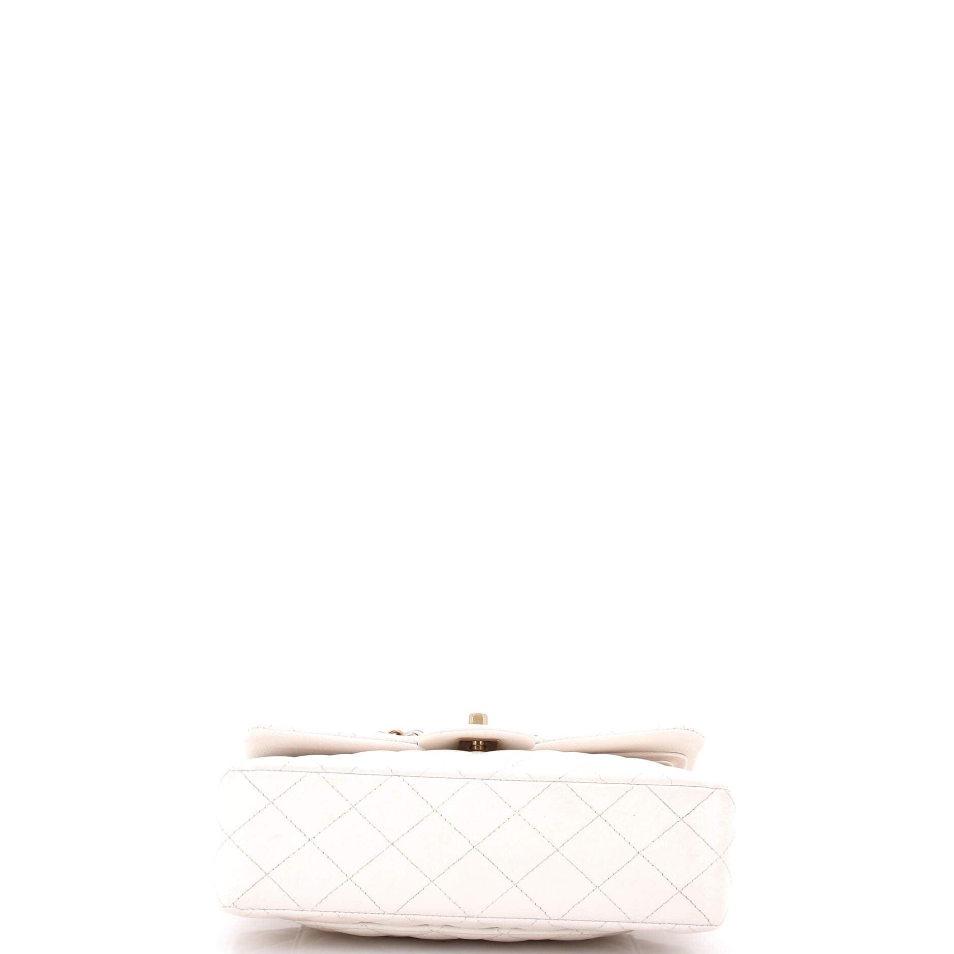 Classic Double Flap Bag Quilted Caviar Small