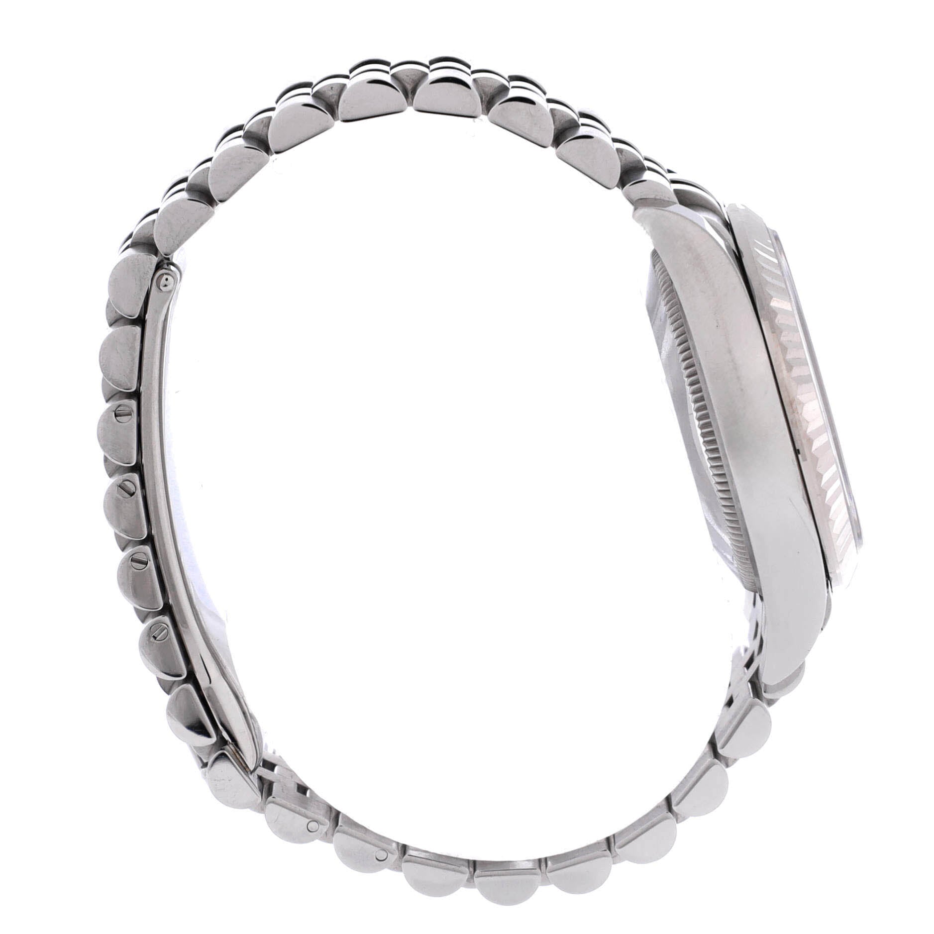 Oyster Perpetual Datejust Automatic Watch Stainless Steel and White Gold 31