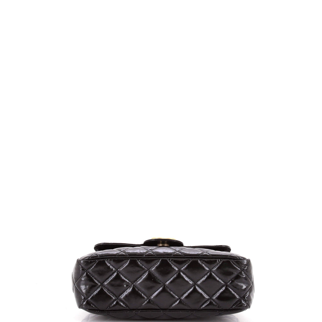Wavy CC Hobo Quilted Crumpled Calfskin Medium