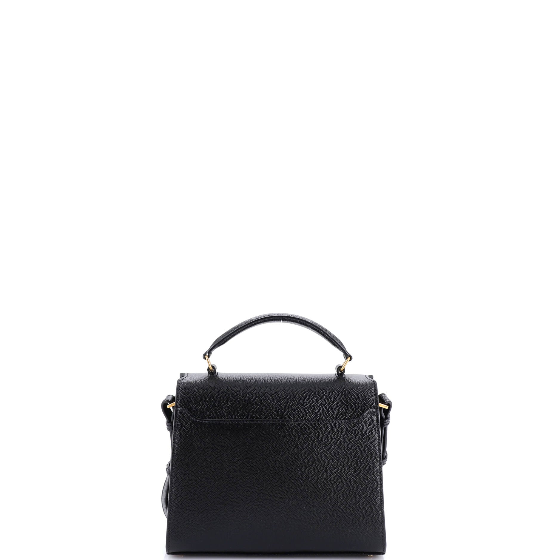Cassandra Top Handle Bag Leather Mini
