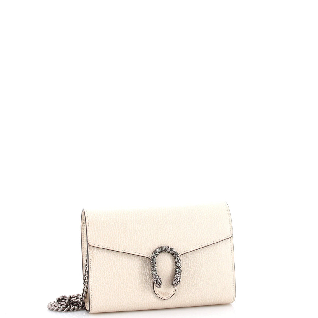Dionysus Chain Wallet Leather with Embellished Detail Small