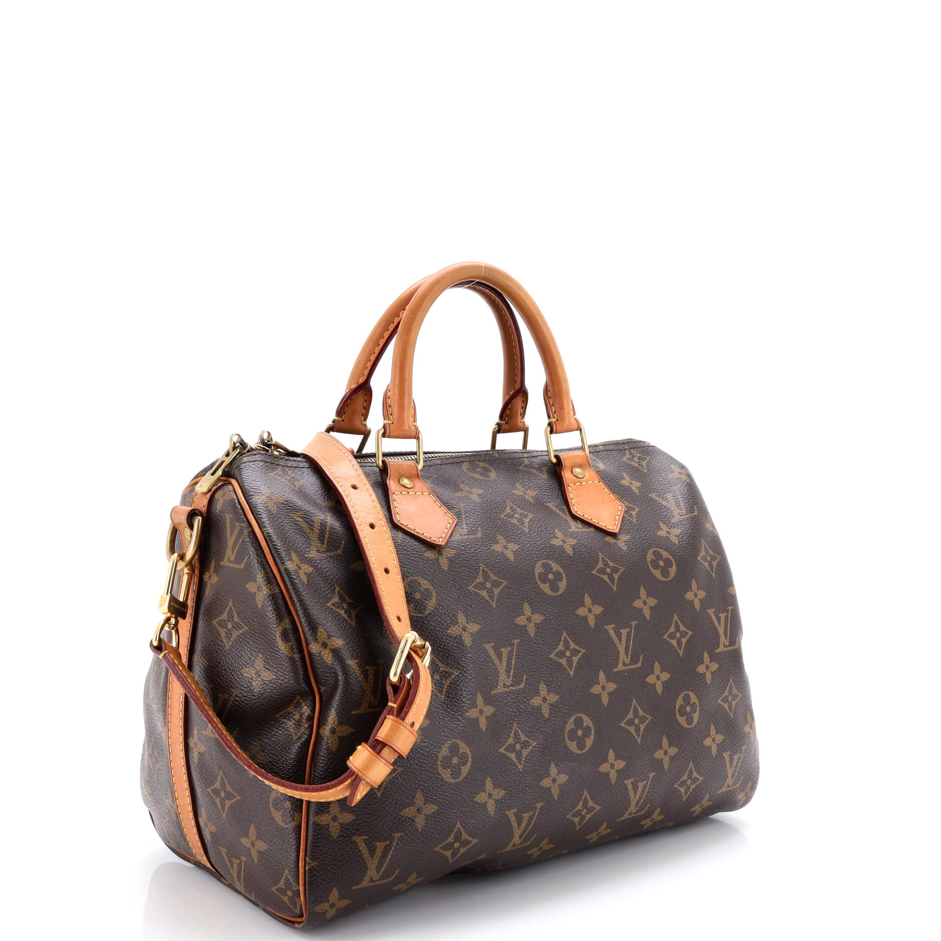 Speedy Bandouliere Bag Monogram Canvas 30