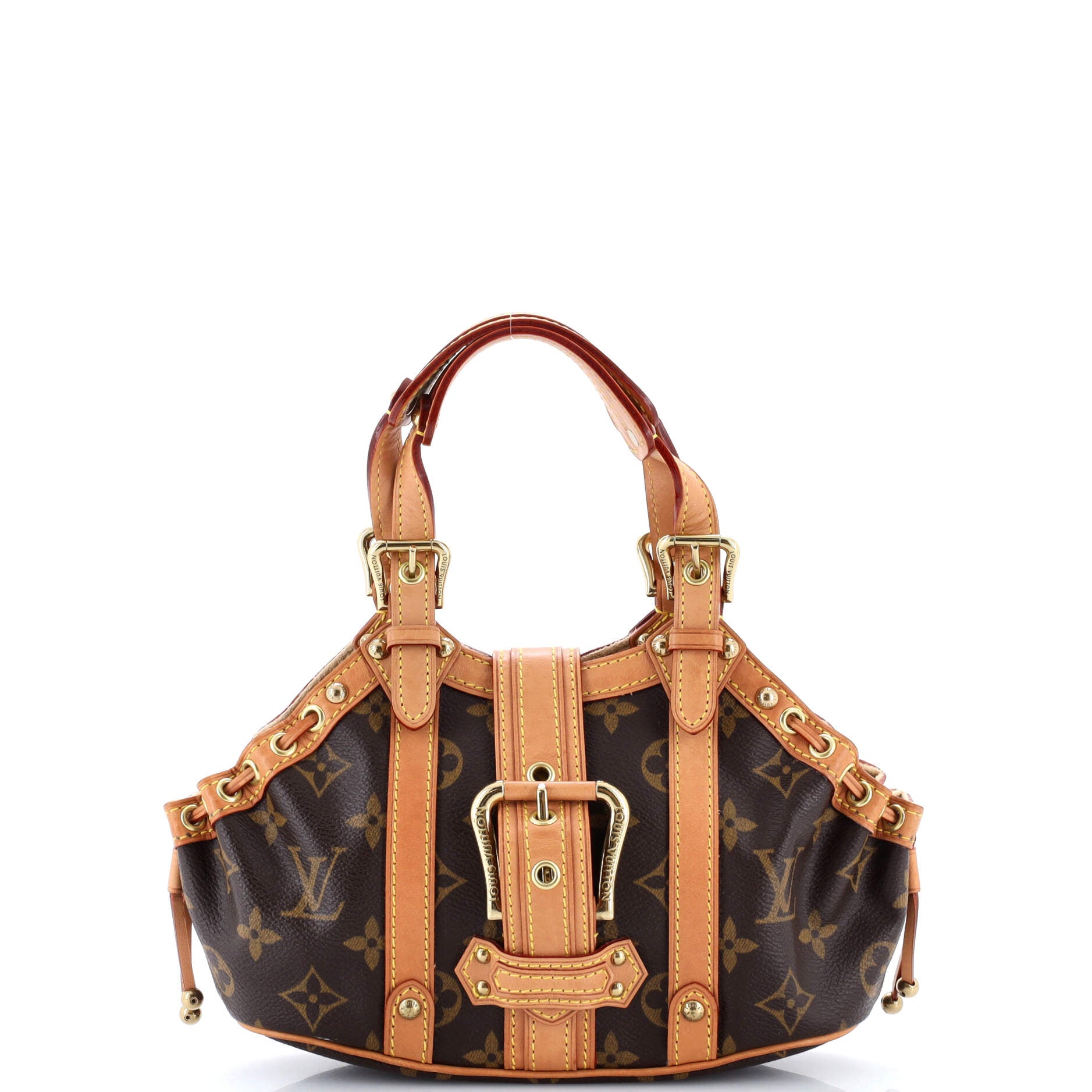 Theda Handbag Monogram Canvas PM