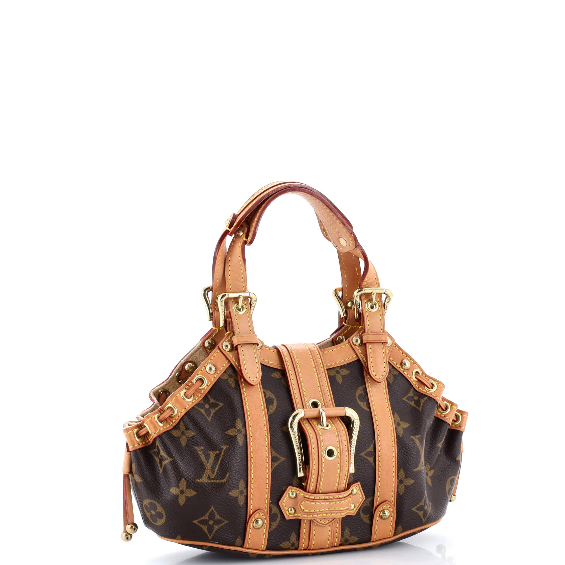 Theda Handbag Monogram Canvas PM