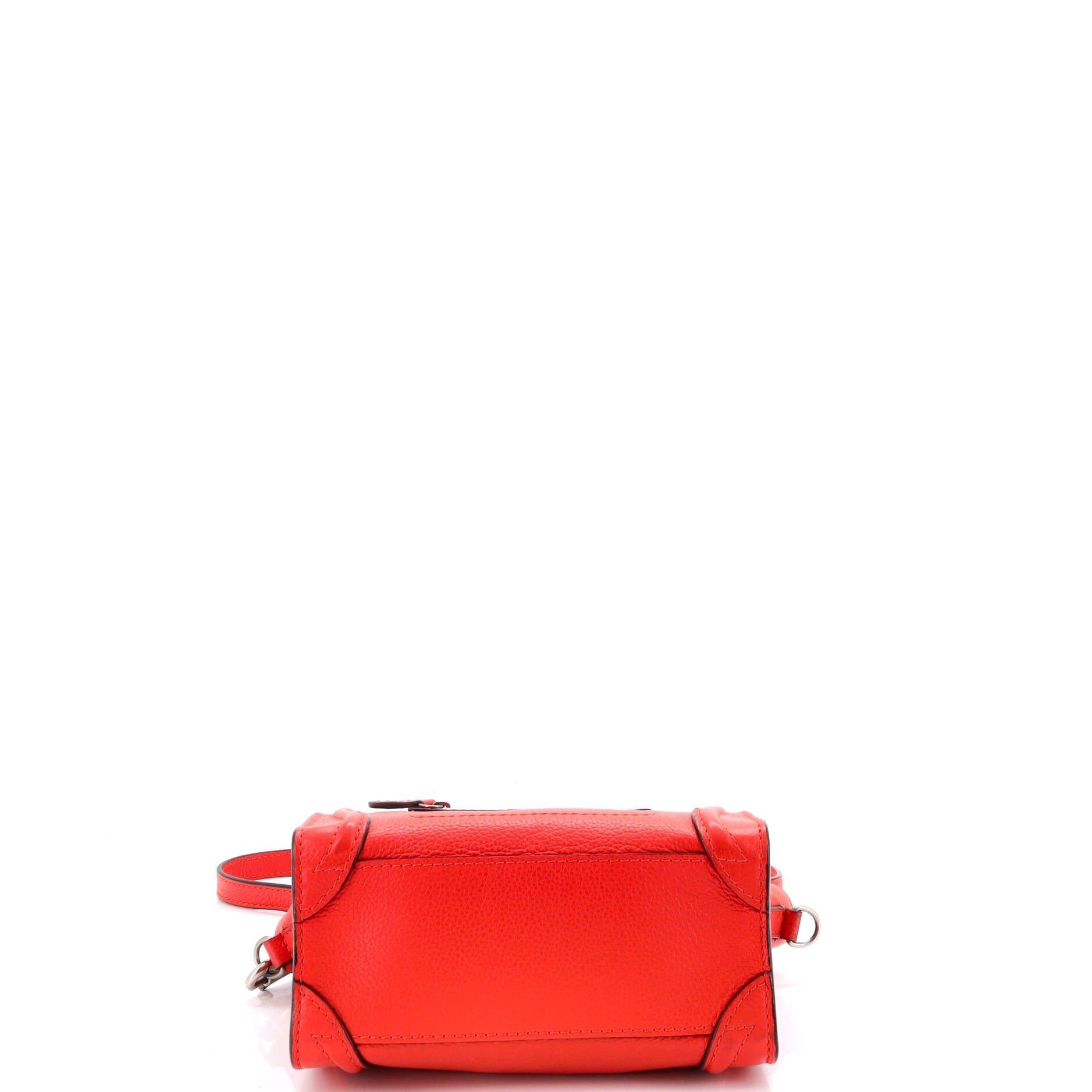 Luggage Bag Grainy Leather Nano