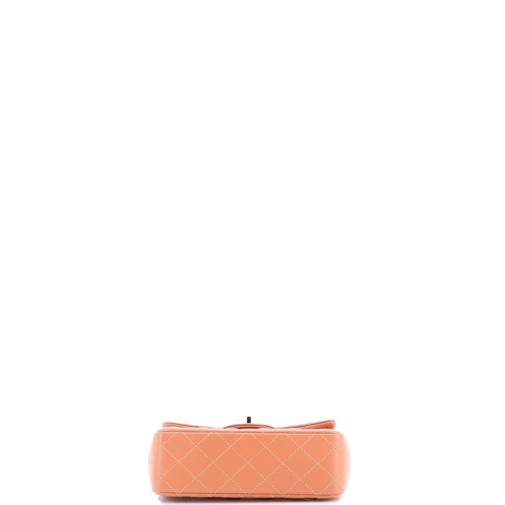 Classic Single Flap Bag Quilted Lambskin Mini