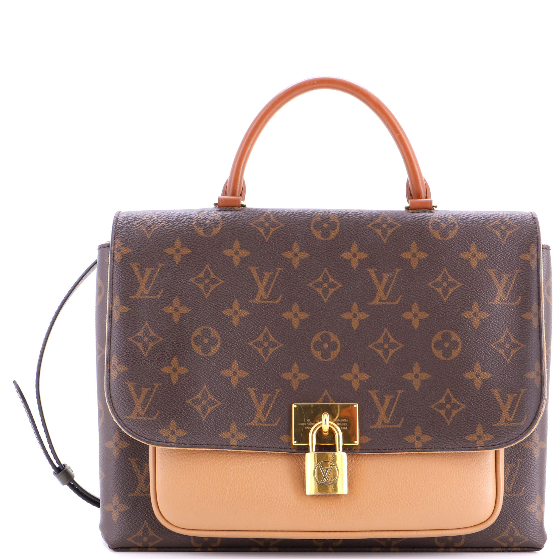 Marignan Handbag Monogram Canvas with Leather