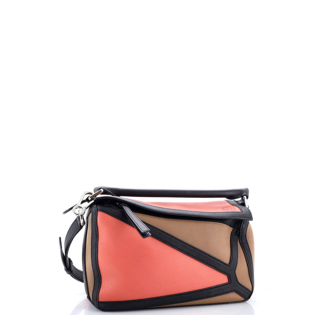 Puzzle Bag Leather Small