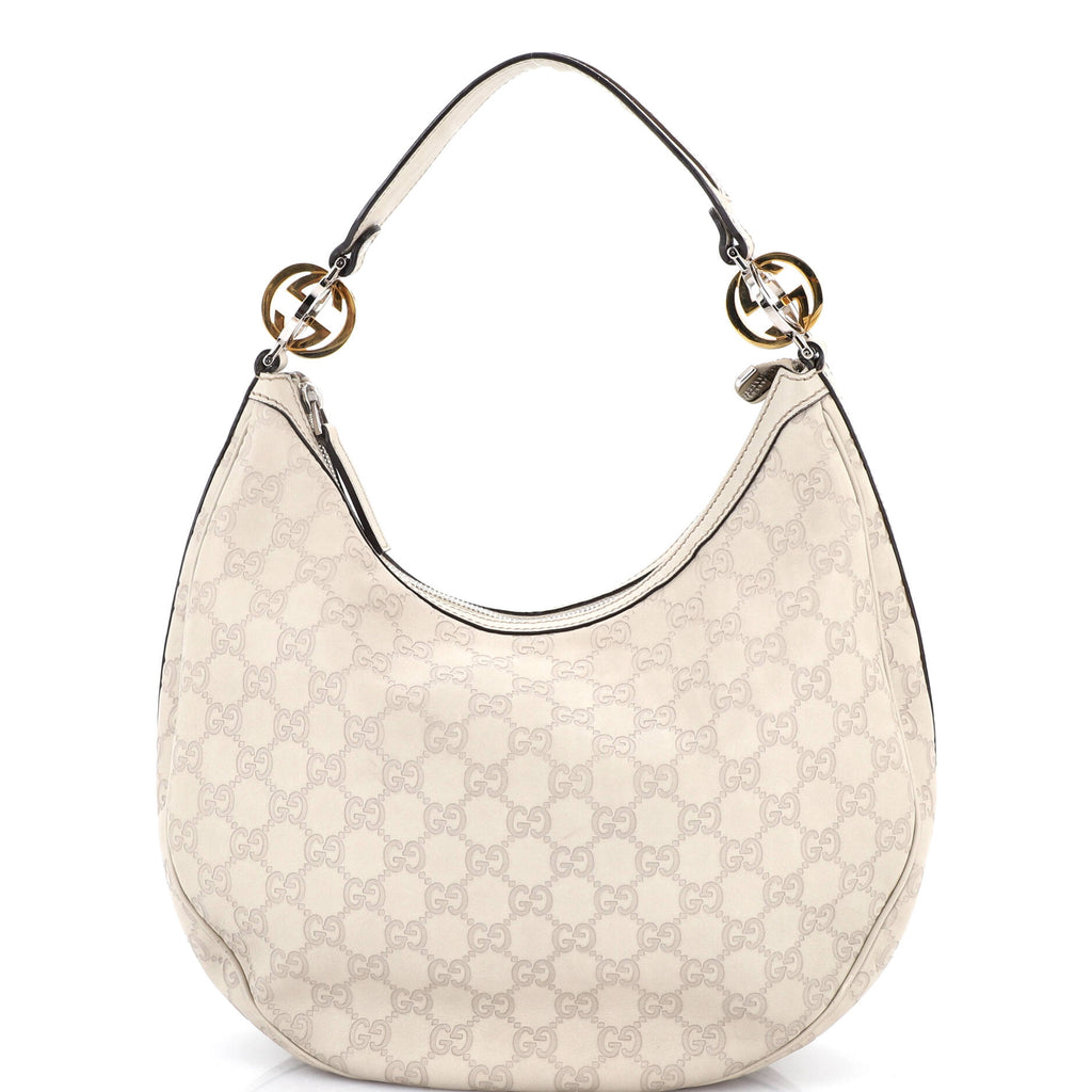 Twins Hobo Guccissima Leather Medium