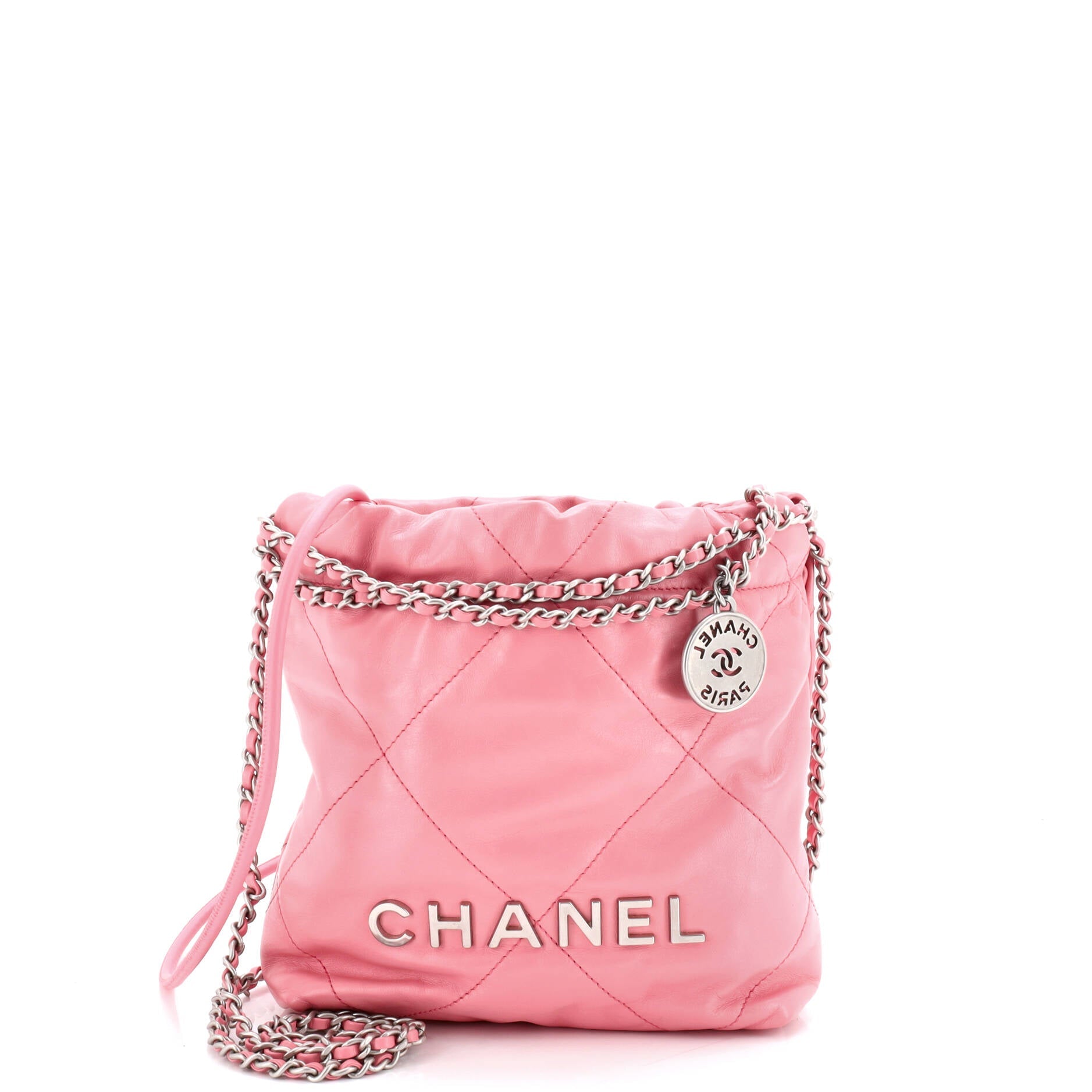 22 Chain Hobo Quilted Calfskin Mini