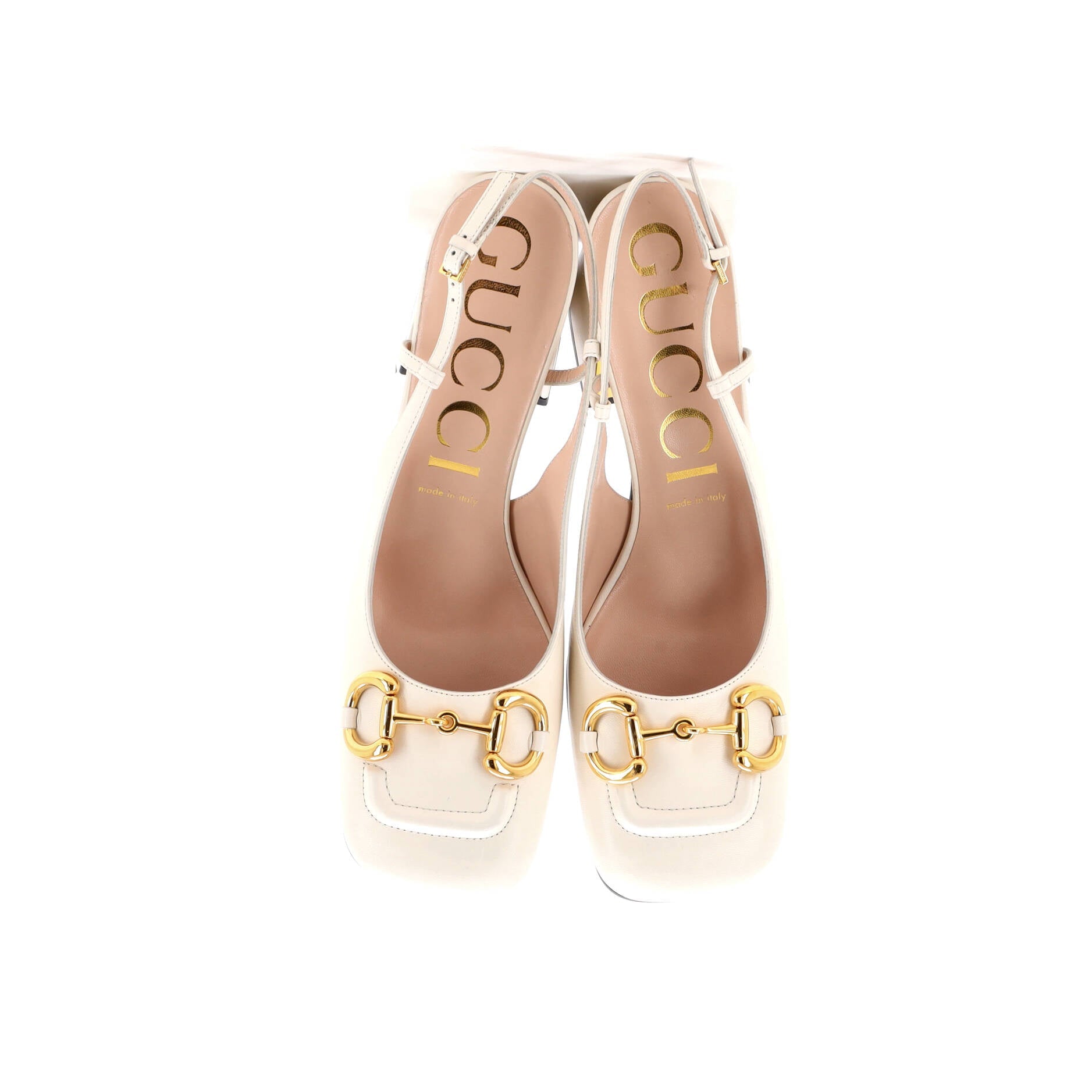 Women's Horsebit Slingback Pumps Leather