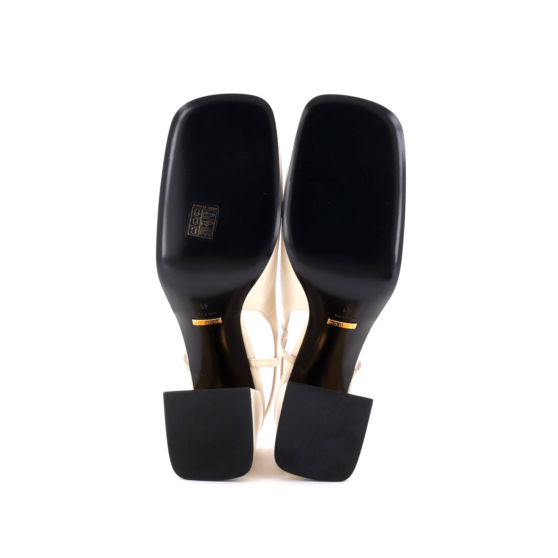 Women's Horsebit Slingback Pumps Leather