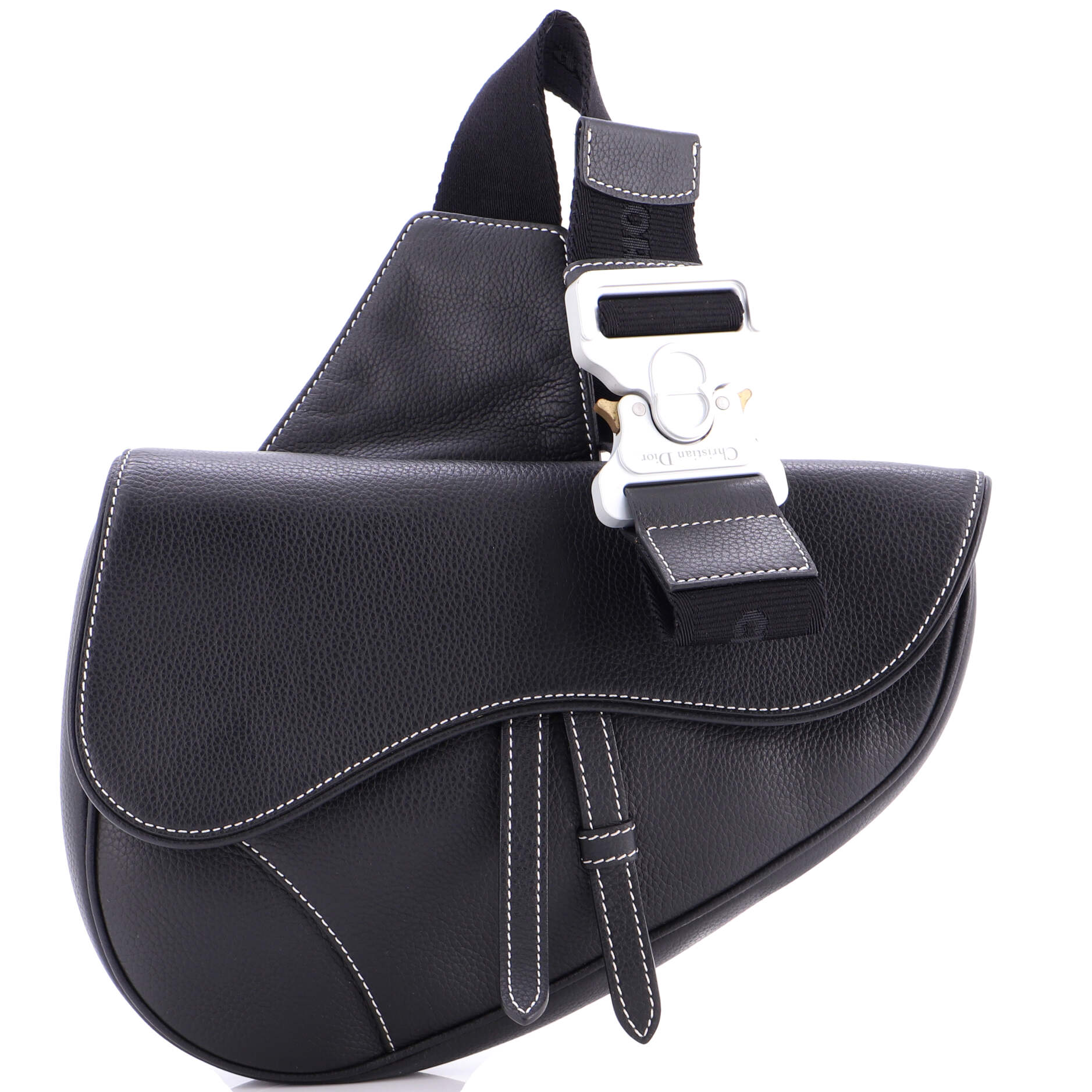 Saddle Crossbody Bag Leather Mini