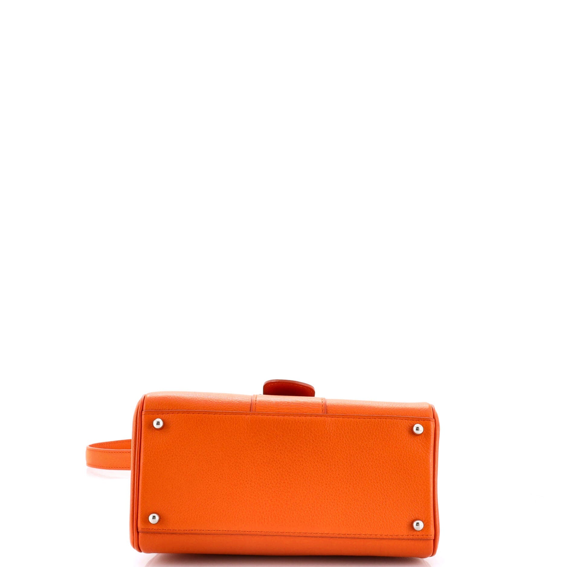 Brillant Top Handle Bag Leather Mini