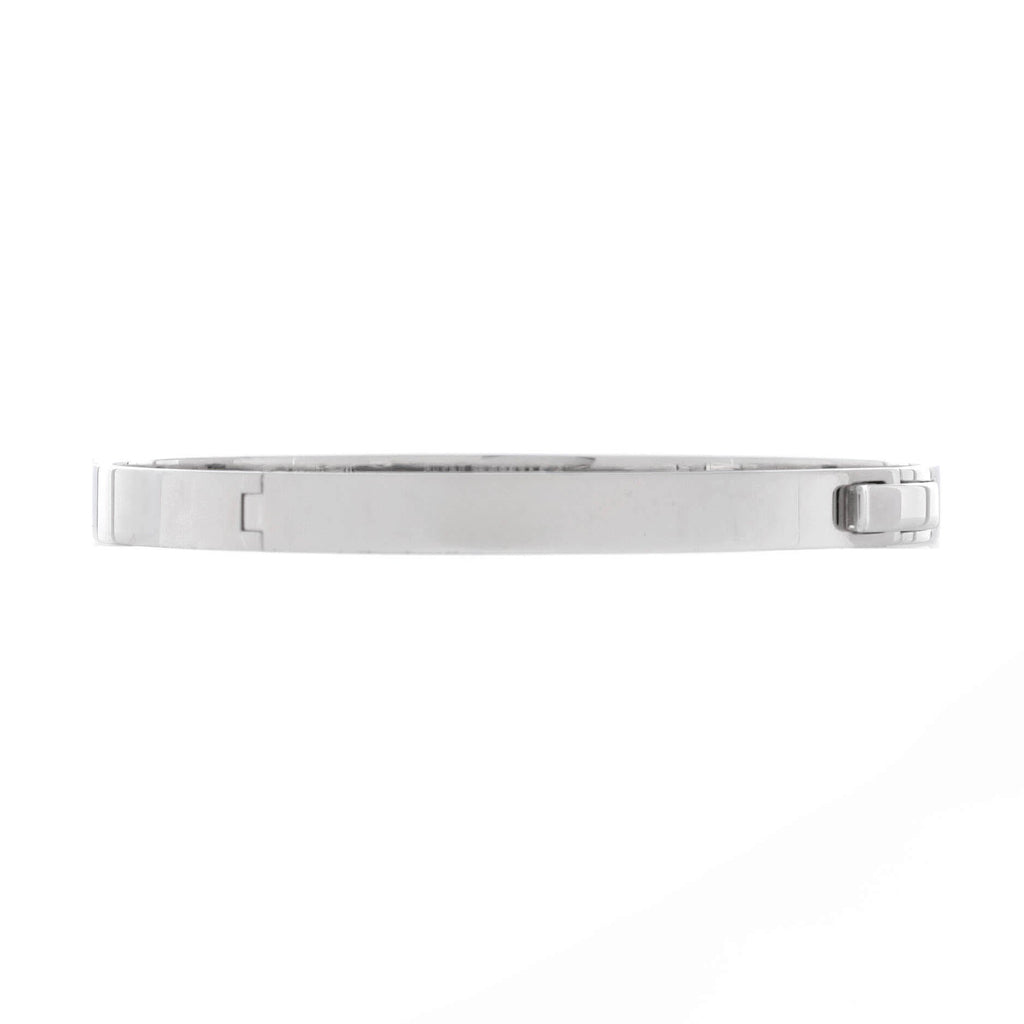 H d'Ancre Bracelet 18K White Gold with Diamonds Small