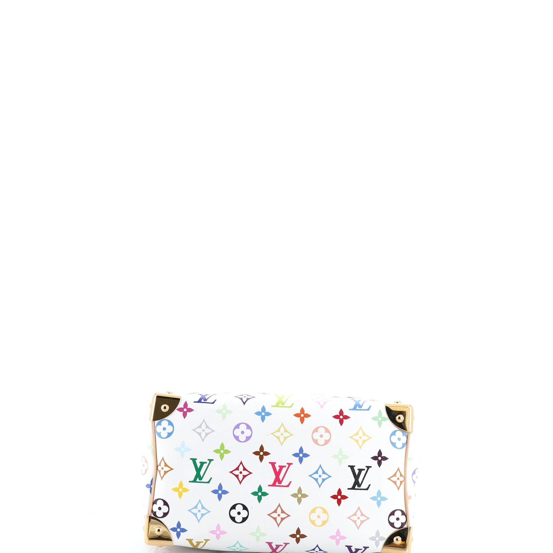x Takashi Murakami Speedy Soft Bandouliere Bag Monogram Multicolor 25