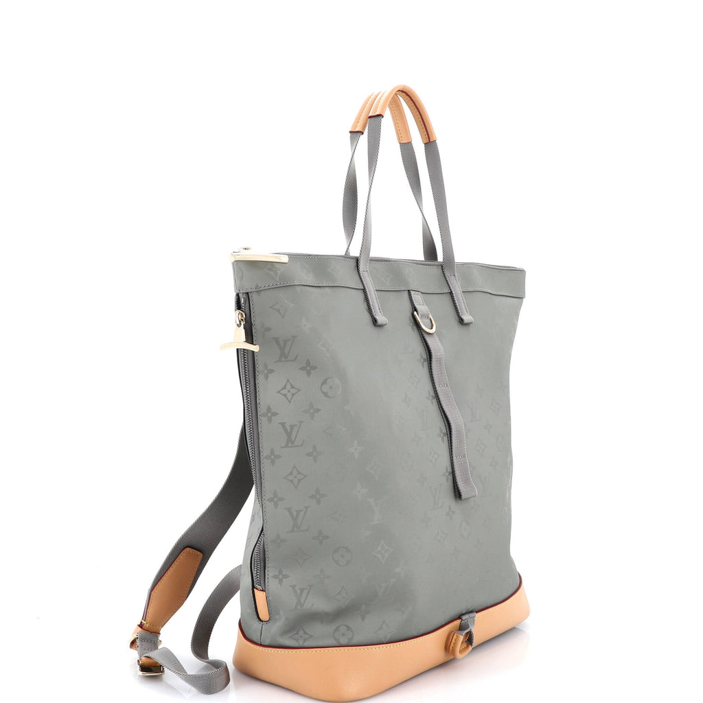 Zipped Tote Limited Edition Titanium Monogram Canvas