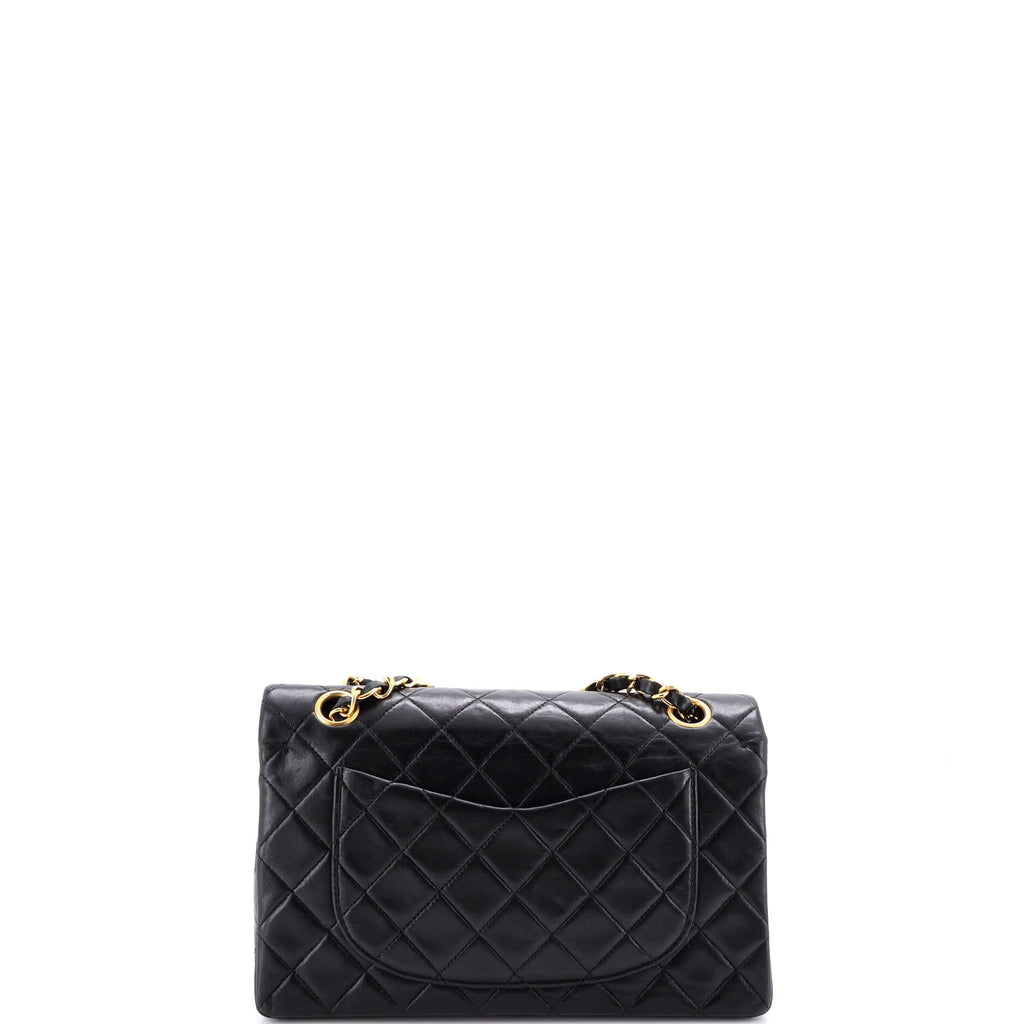 Vintage Classic Double Flap Bag Quilted Lambskin Small