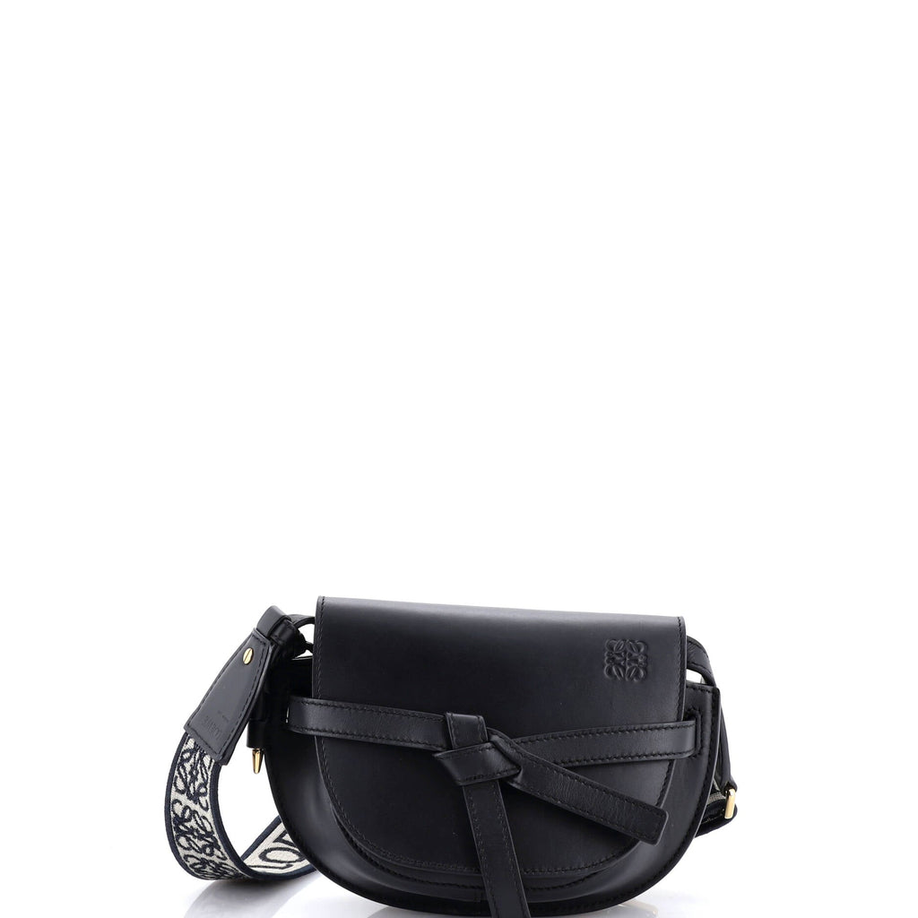 Gate Dual Shoulder Bag Leather Mini