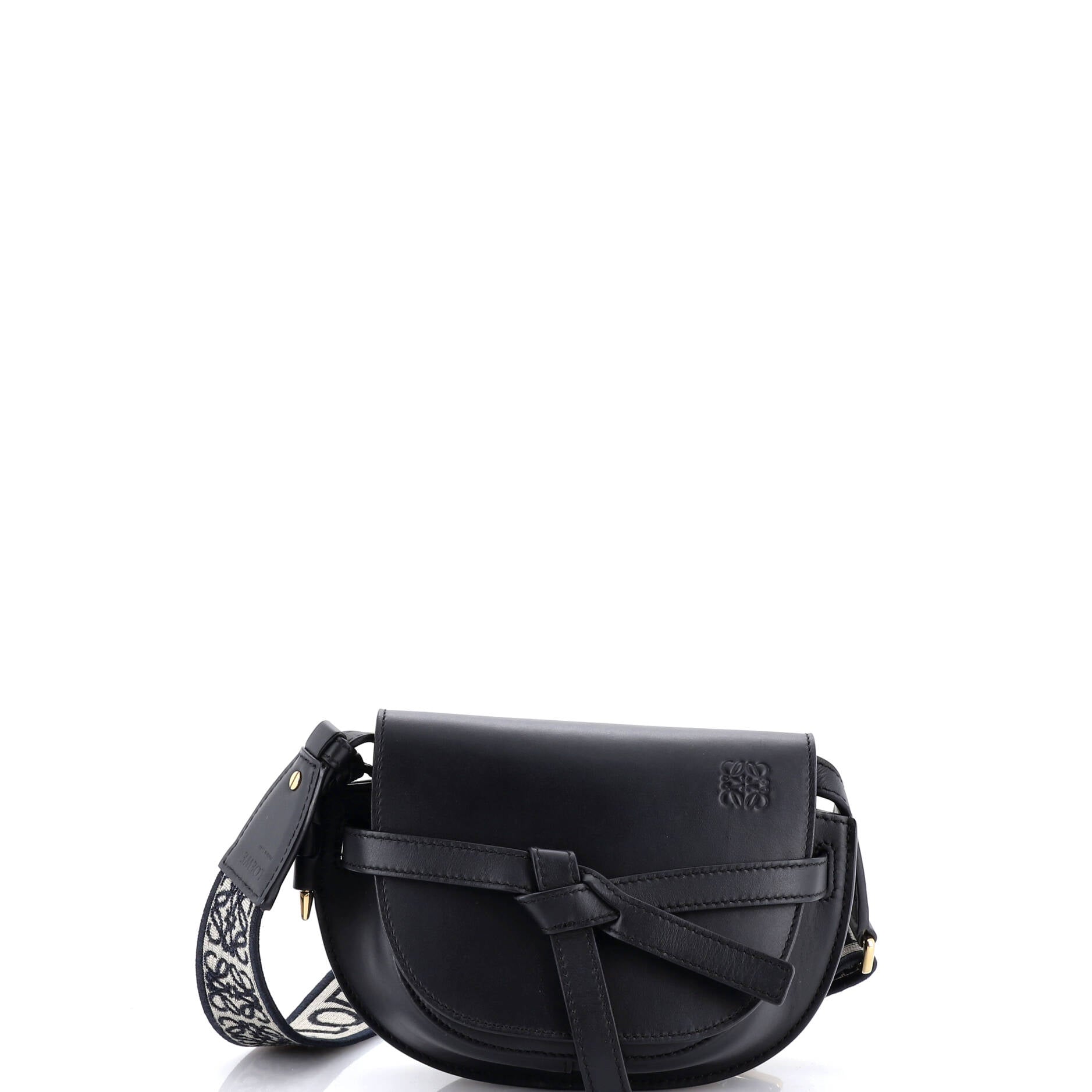 Gate Dual Shoulder Bag Leather Mini