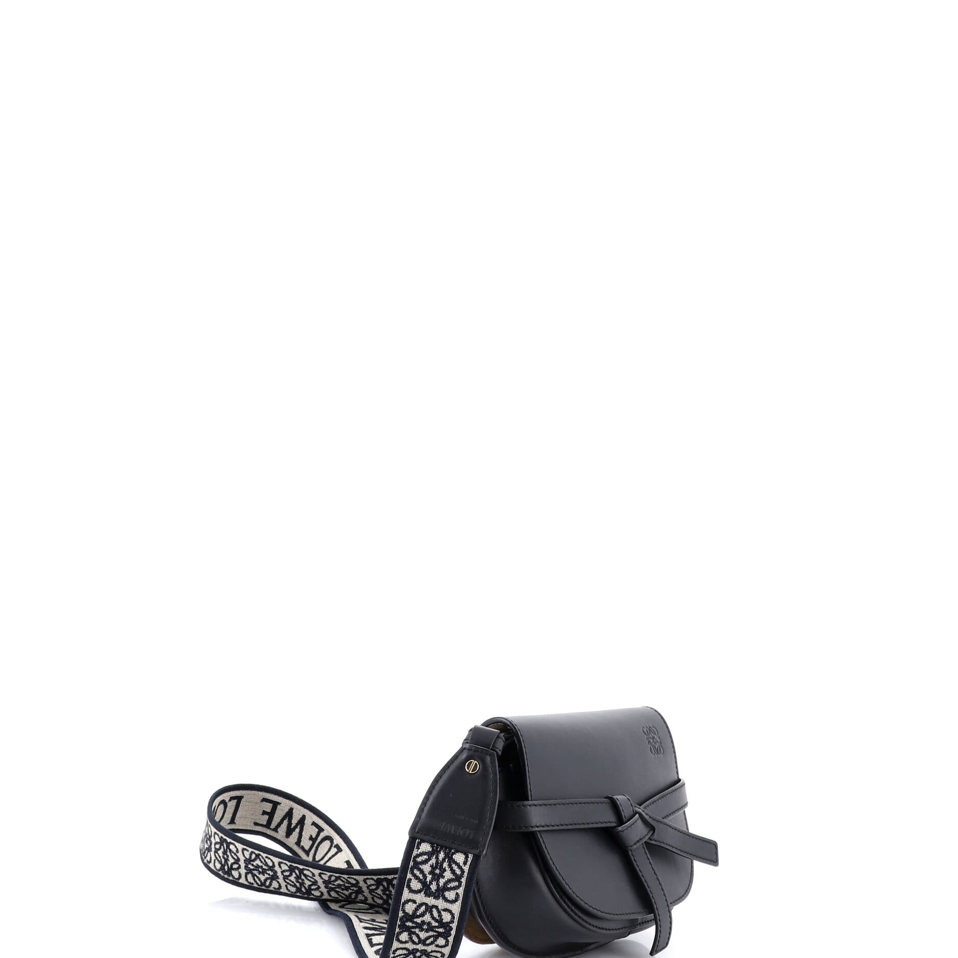 Gate Dual Shoulder Bag Leather Mini
