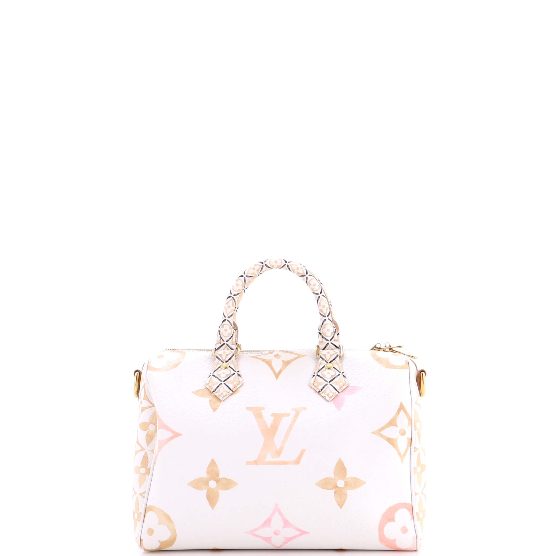 Speedy Bandouliere Bag By The Pool Monogram Watercolor Giant 25