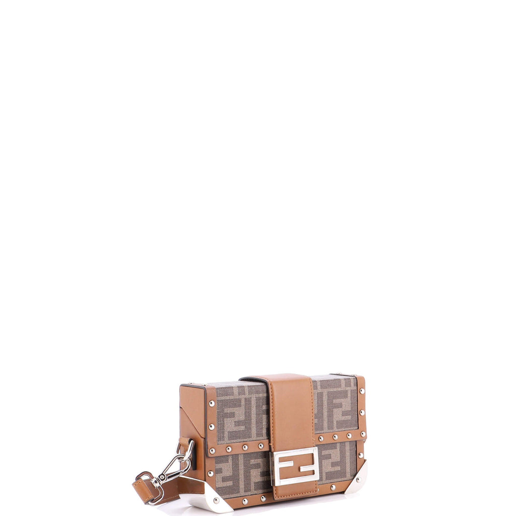 Baguette Trunk Bag Zucca Coated Canvas Mini