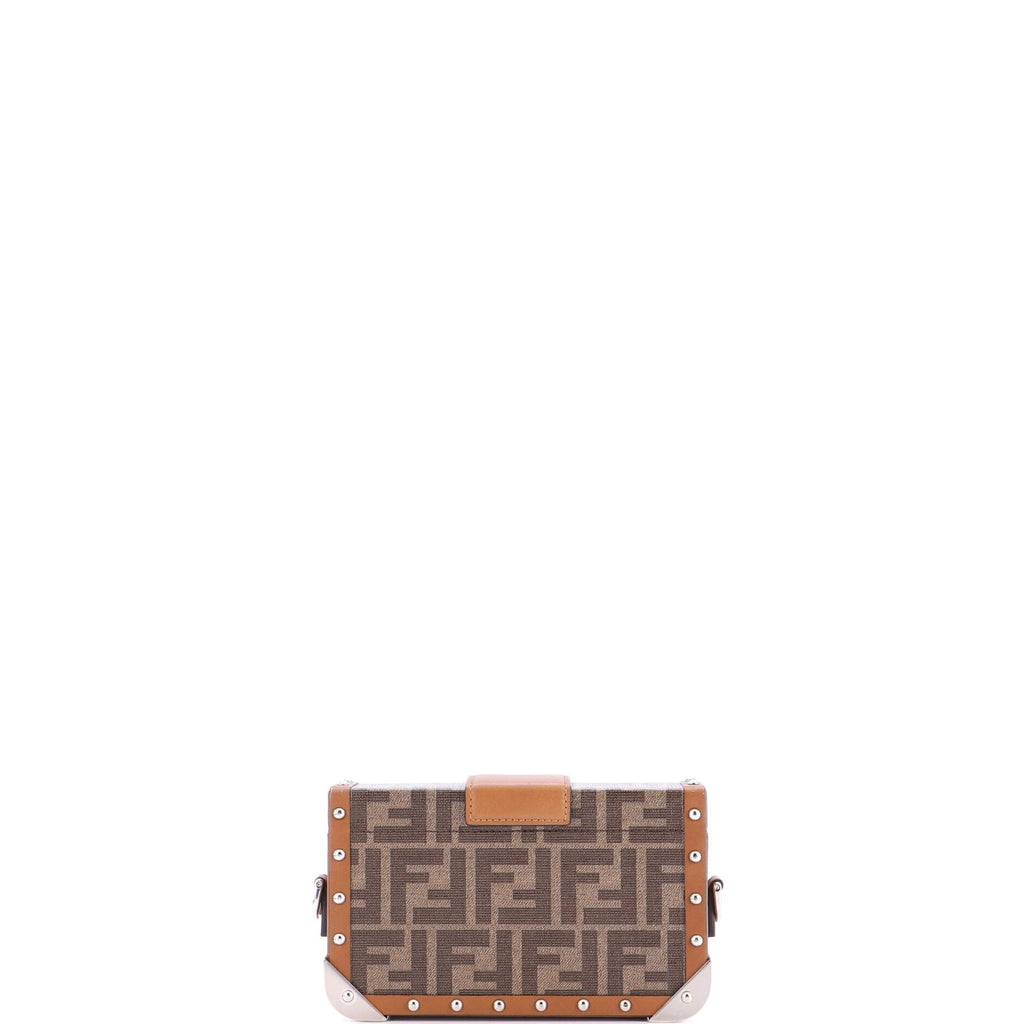 Baguette Trunk Bag Zucca Coated Canvas Mini