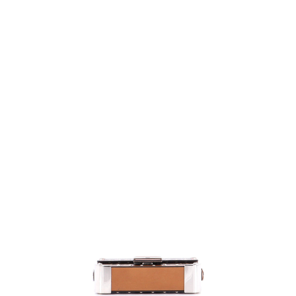 Baguette Trunk Bag Zucca Coated Canvas Mini