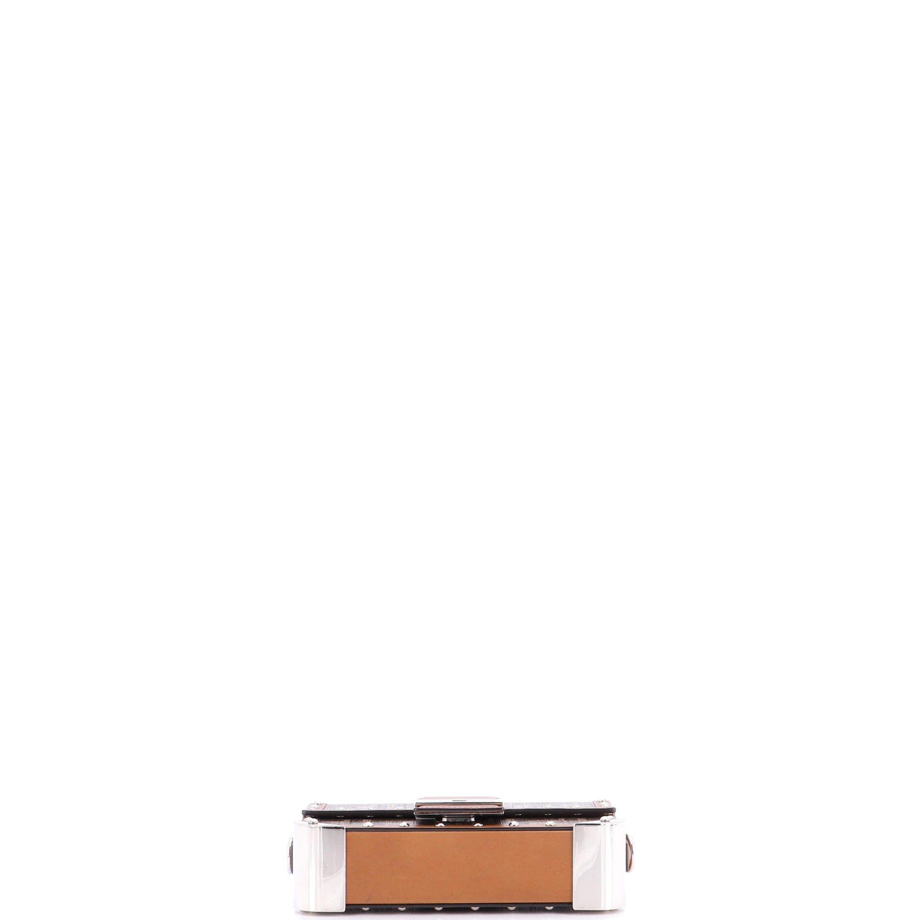 Baguette Trunk Bag Zucca Coated Canvas Mini