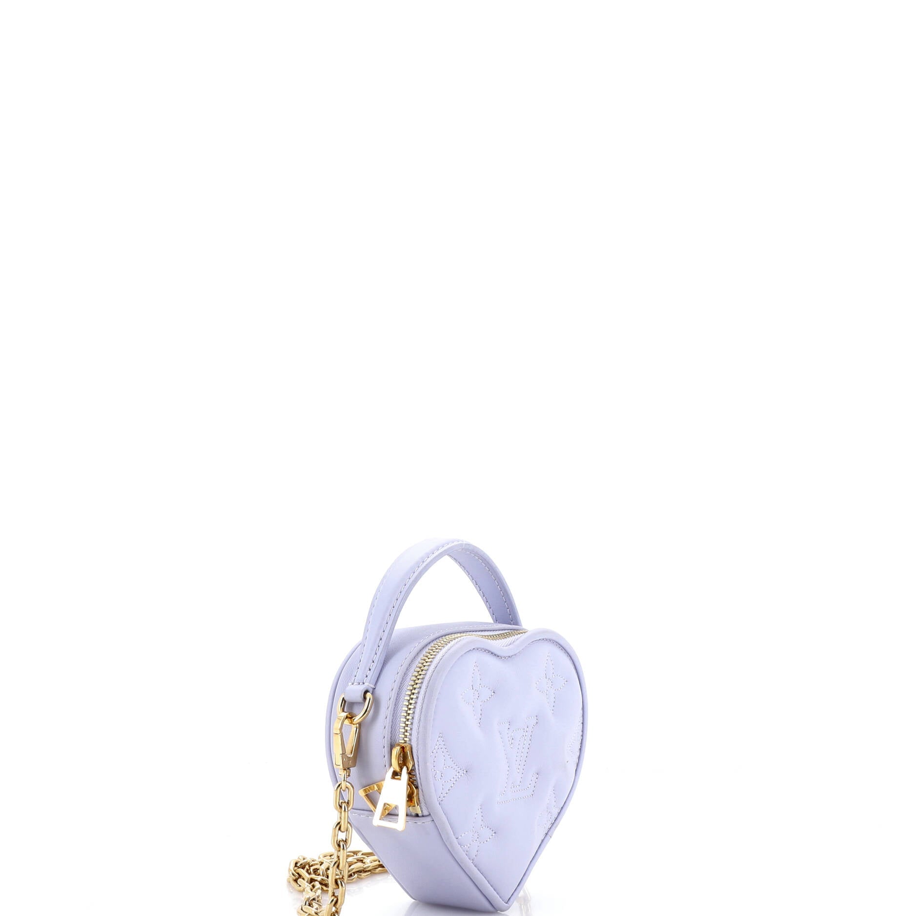 Pop My Heart Pouch Bag Bubblegram Leather