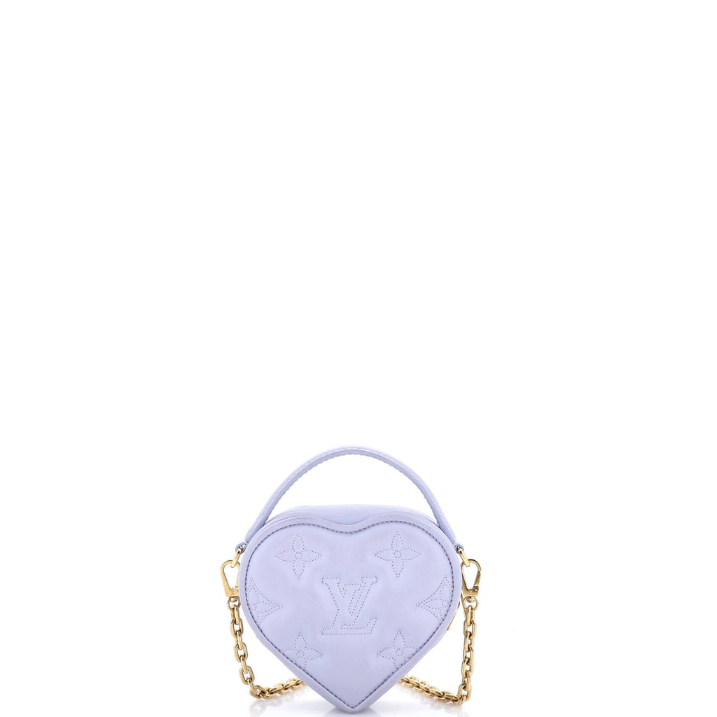 Pop My Heart Pouch Bag Bubblegram Leather
