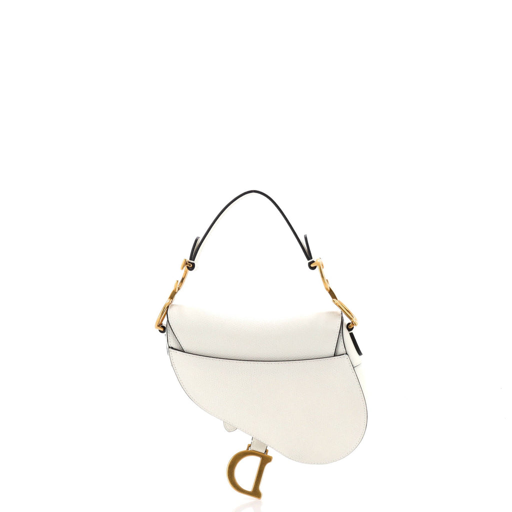 Saddle Handbag Leather Mini