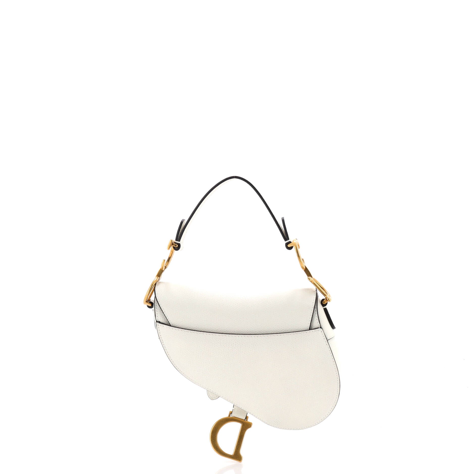 Saddle Handbag Leather Mini