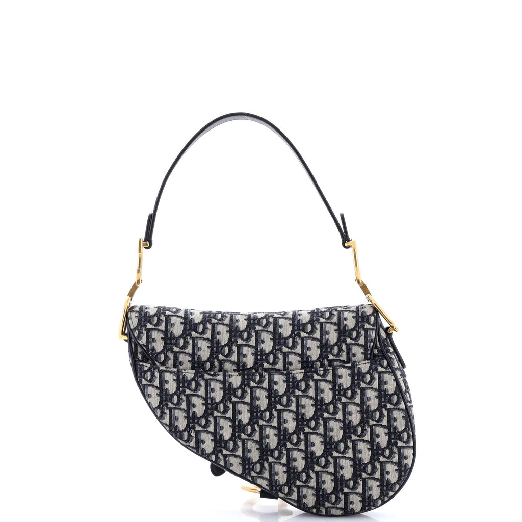 Saddle Handbag Oblique Canvas Medium