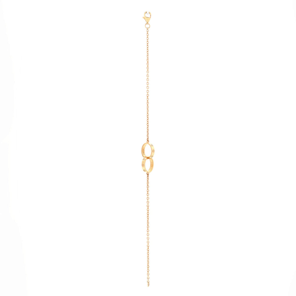 Love Interlocking Bracelet 18K Rose Gold