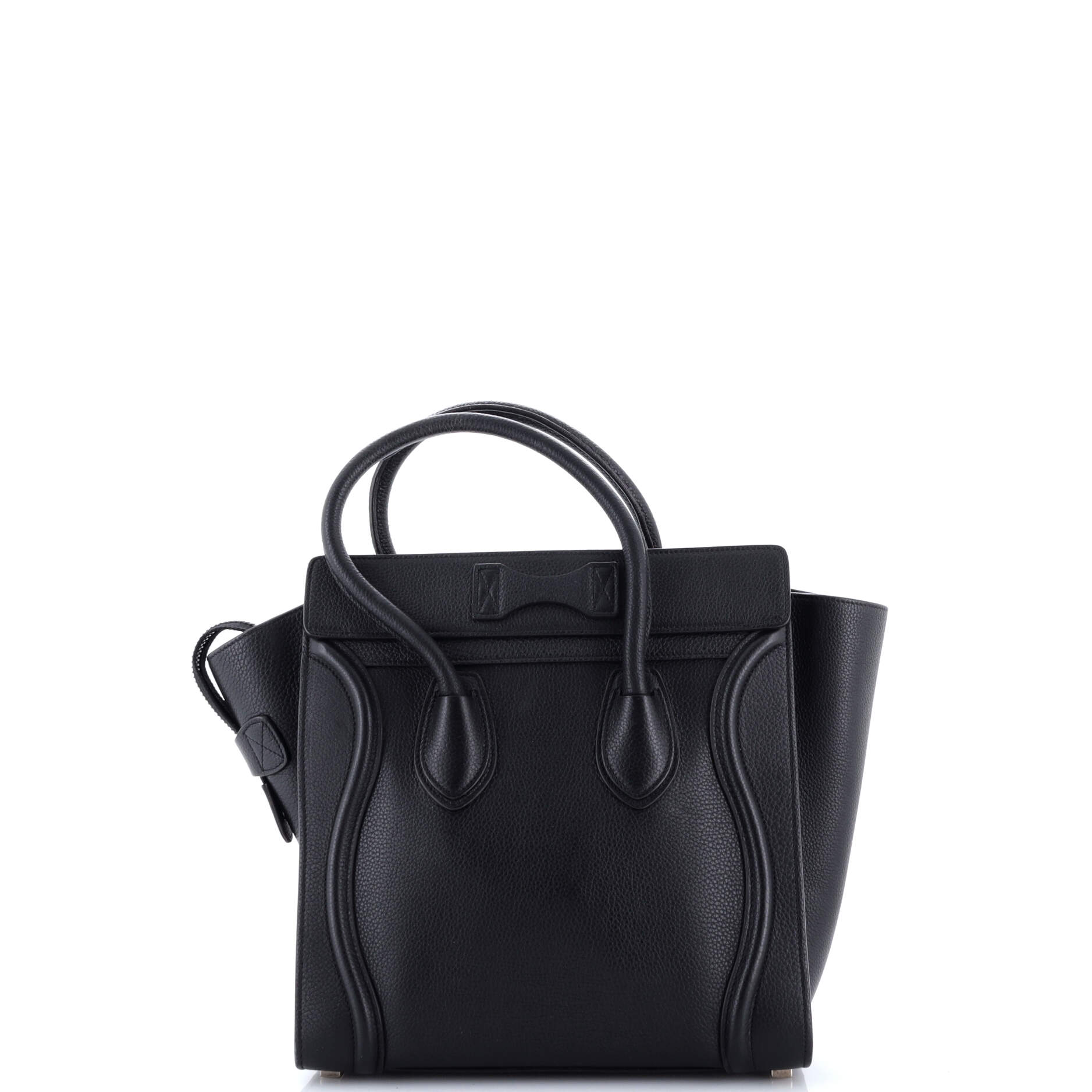 Luggage Bag Grainy Leather Mini