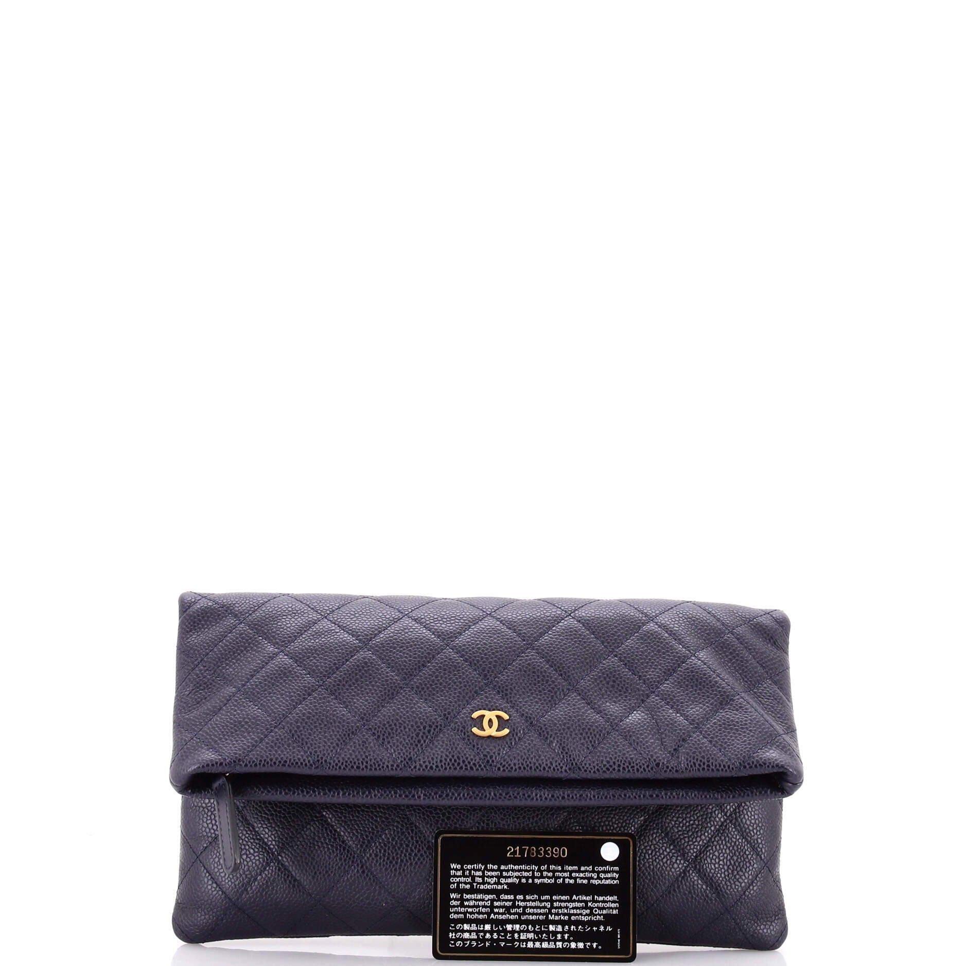 Beauty CC Clutch Quilted Caviar