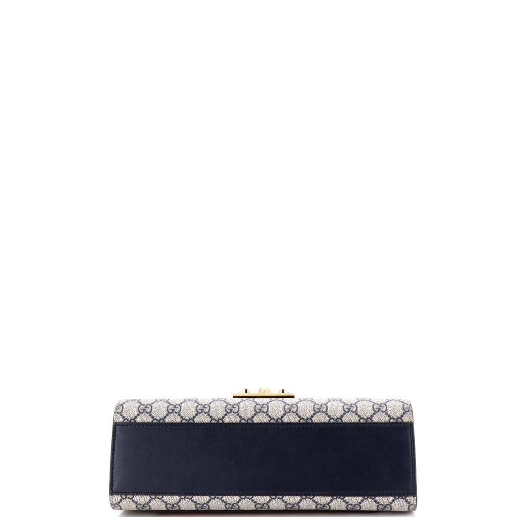 Padlock Shoulder Bag GG Coated Canvas and Leather Medium